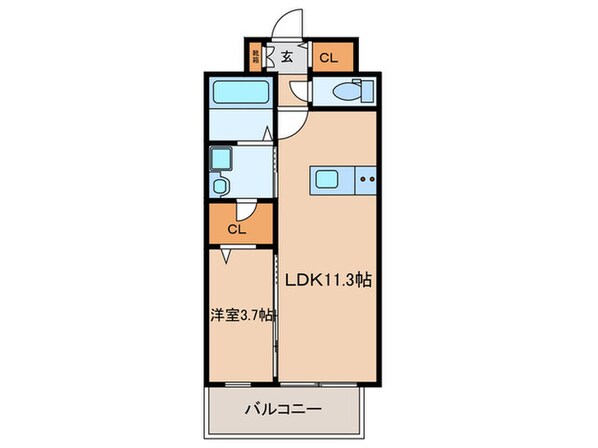 LEGEND　TAKAMIの物件間取画像